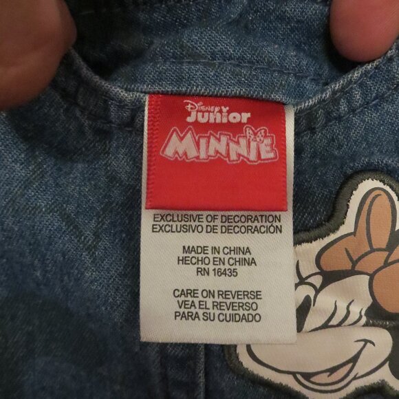 Vintage Disney Overall Minnie Mouse Dress - Picture 7 of 8